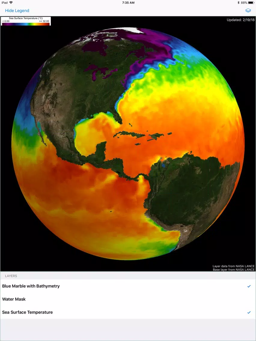 تصاویر Oceans Now iPad