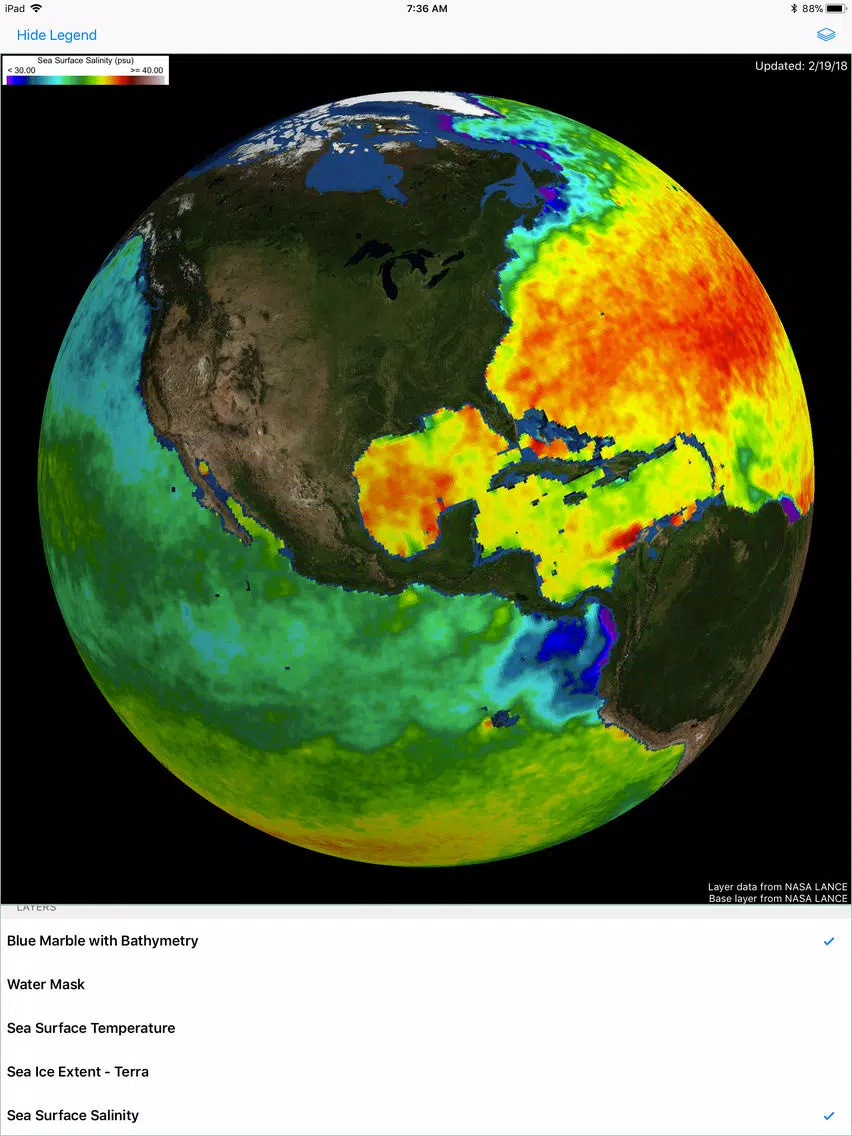 تصاویر Oceans Now iPad