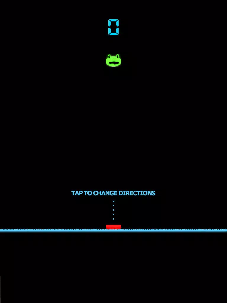 Tangkapan skrin Frog Pong iPad 