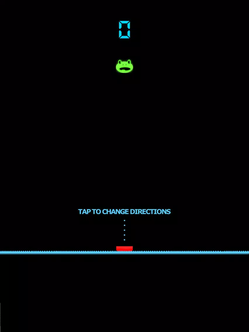 Tangkapan skrin Frog Pong iPad 
