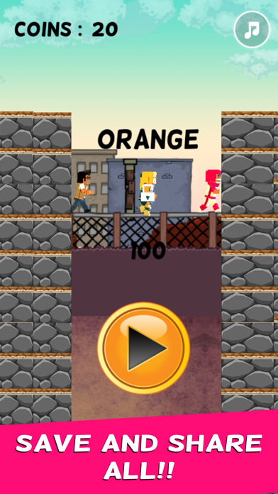 Cube Hero Ninja Skip Jump Screenshots