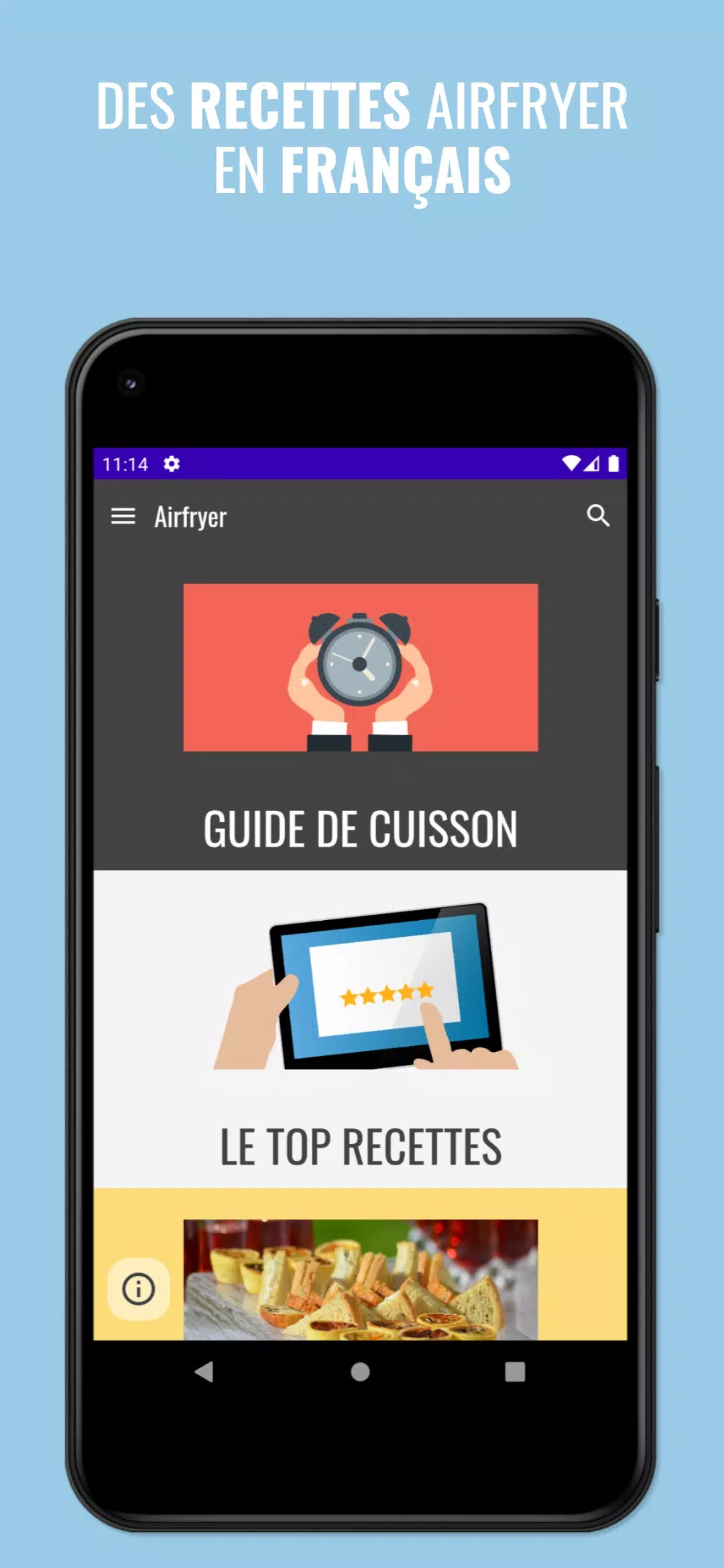 Recettes Airfryer en Francais應用截圖