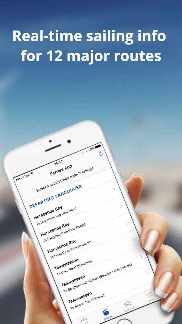 Ferries - BC Ferries Schedules Screenshots
