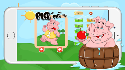 Cute Baby Pigs Jigsaw Puzzles Game For Pre-School Girls And Boys ( 2,3,4,5 and 6 Years Old ) Screenshots