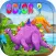 1st Dinosuar Colour Matching Coloring Girls & Boys