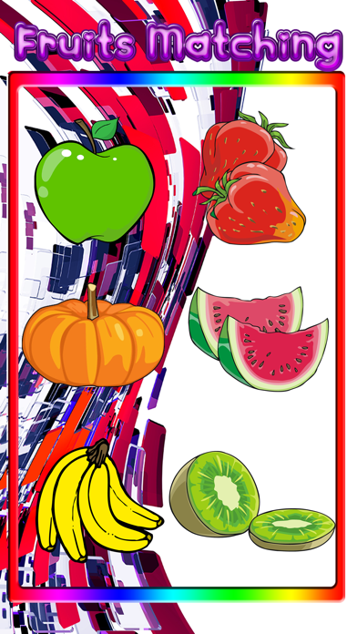 Cards Game For Kids - Fruits Matching Puzzles Test Screenshots