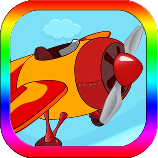 Drawing Airplane Cartoon Games Coloring Book Kid Drawing Airplane Cartoon Games Coloring Book Kid