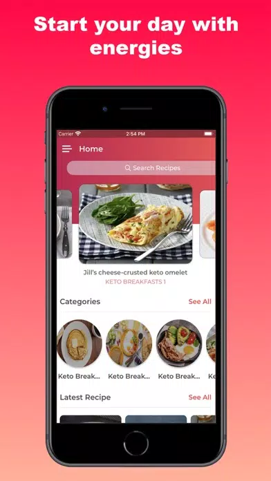 Keto Breakfast Screenshots