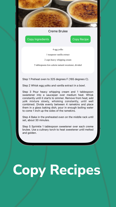 Keto Diet Tracker App: Recipes Screenshots