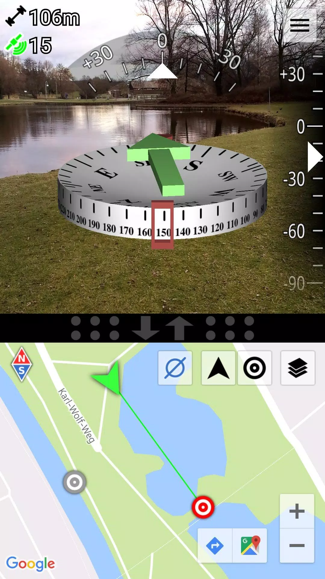 AR Compass PRO Screenshots