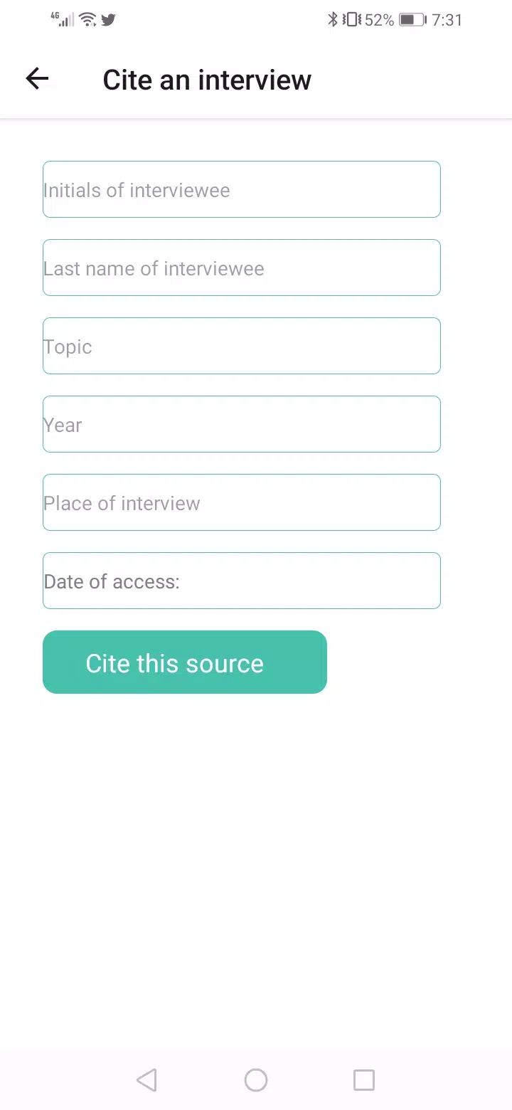 Referencer-Harvard Style Screenshots