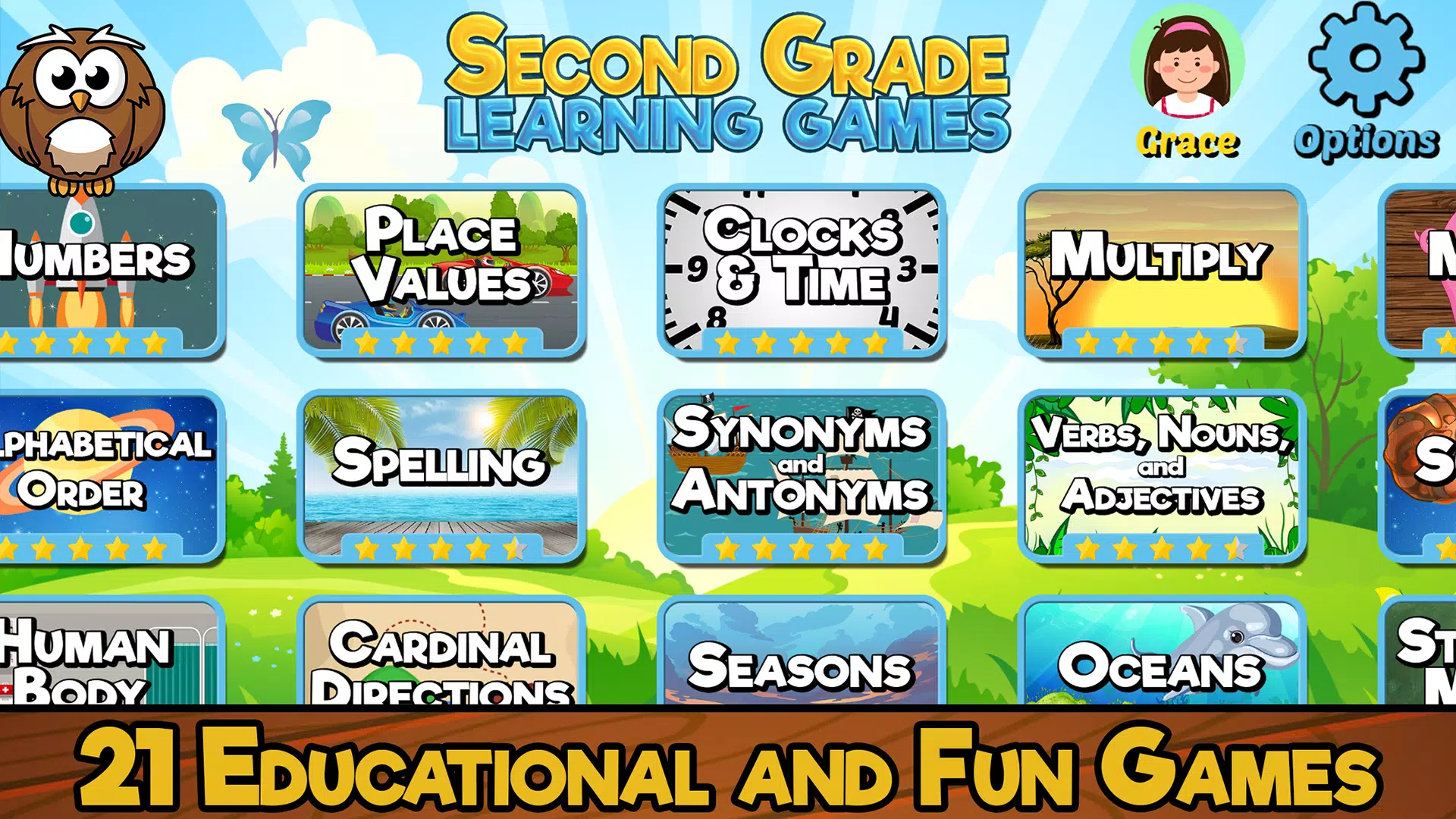Second Grade Learning Games Screenshots