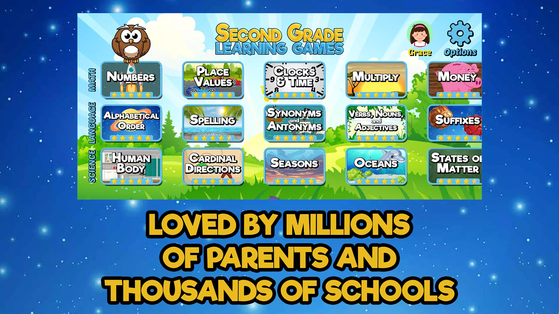Second Grade Learning Games Screenshots