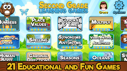 Second Grade Learning Games SE Screenshots