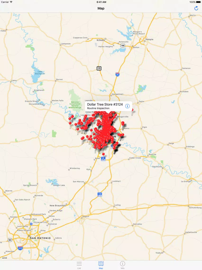 Austin Food Inspections - Texas Restaurant Scores iPad Screenshots