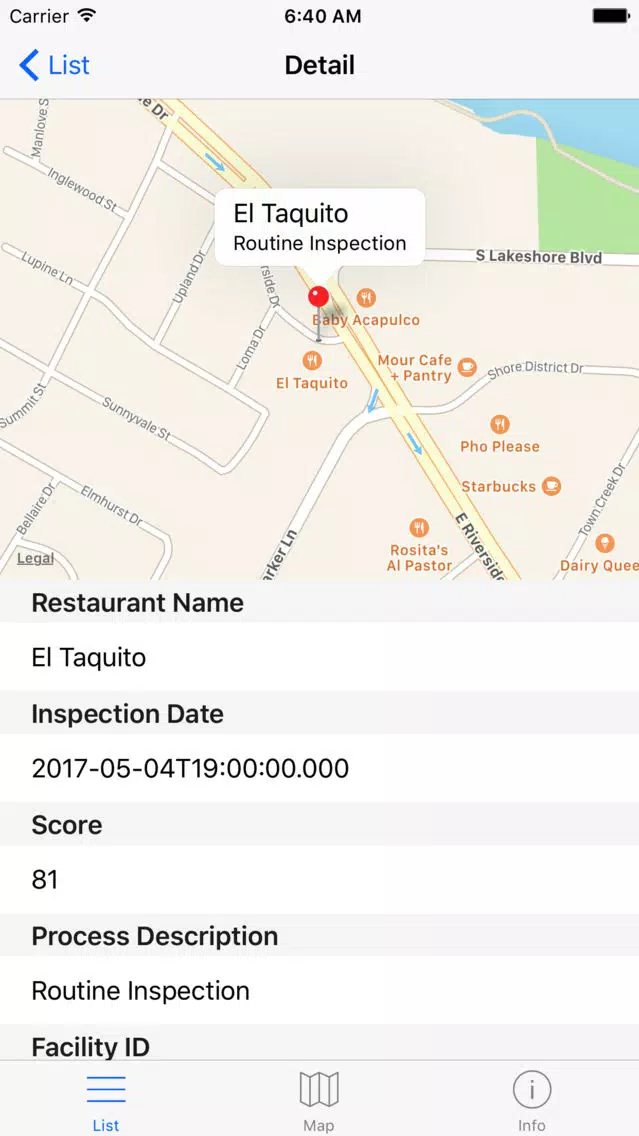 Austin Food Inspections - Texas Restaurant Scores Screenshots