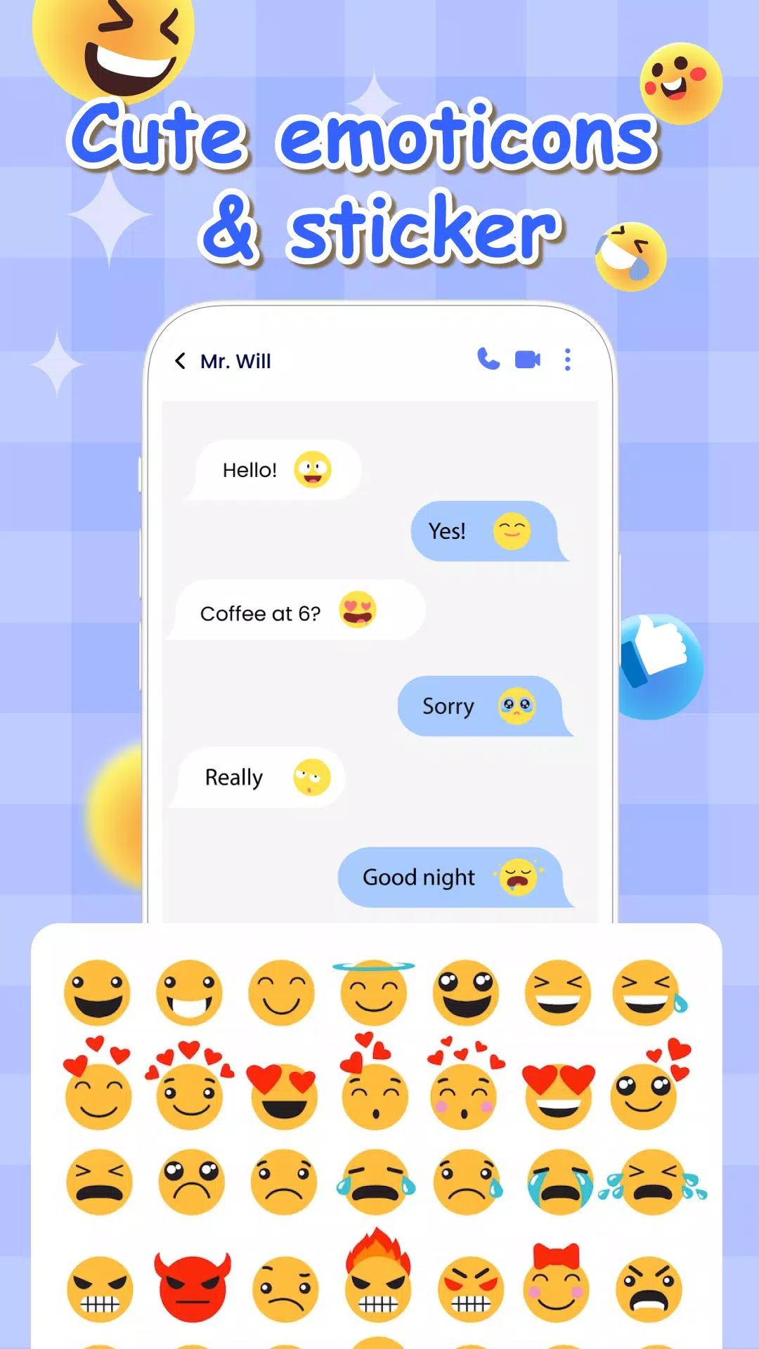Keyboard Font & Keyboard Theme Screenshots