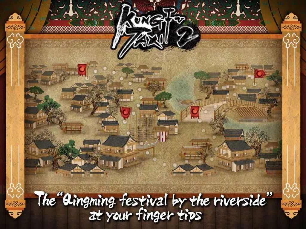 Tangkapan layar KungfuTaxi2 iPad 
