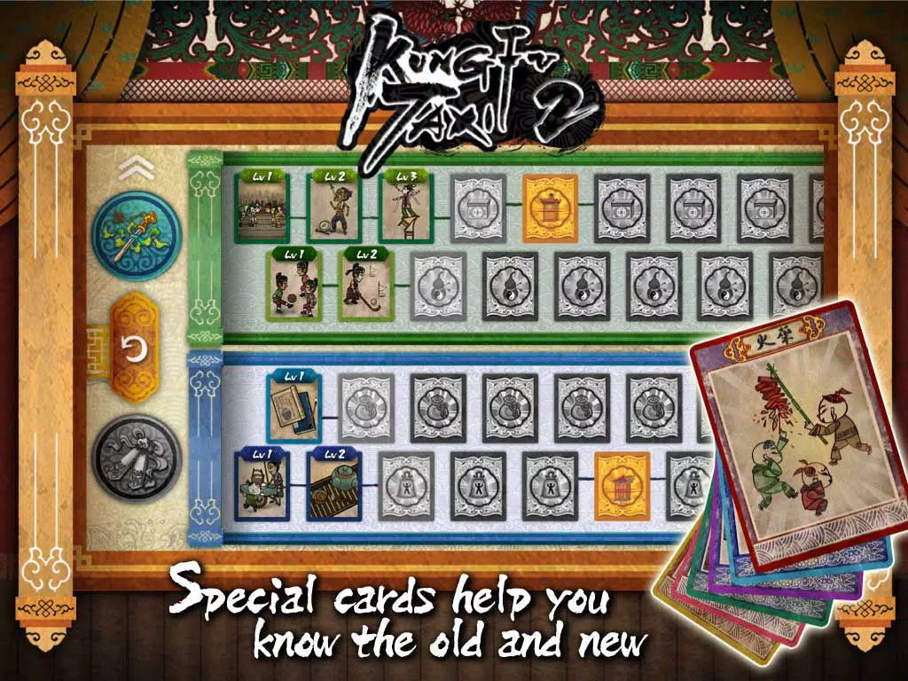 Tangkapan layar KungfuTaxi2 iPad 