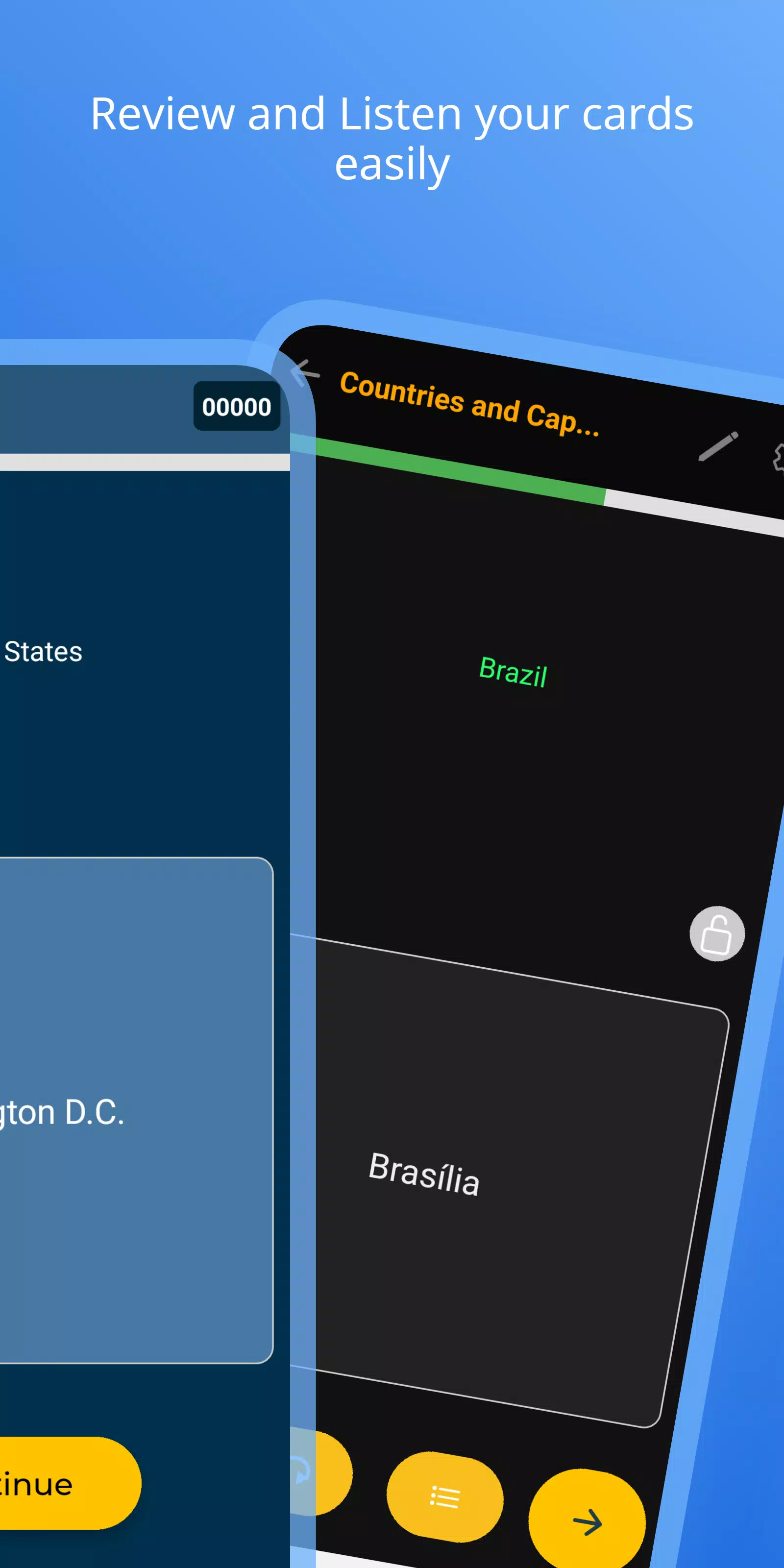Memorize Texts & Flashcards Screenshots