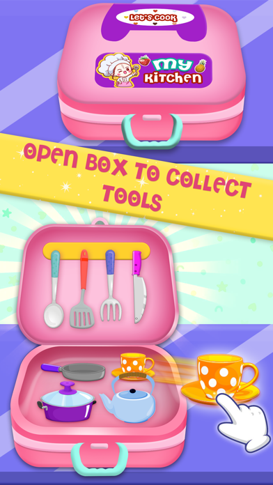 Toy Kitchen Set Food Cooking Screenshots