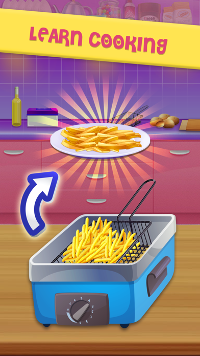 Toy Kitchen Set Food Cooking Screenshots