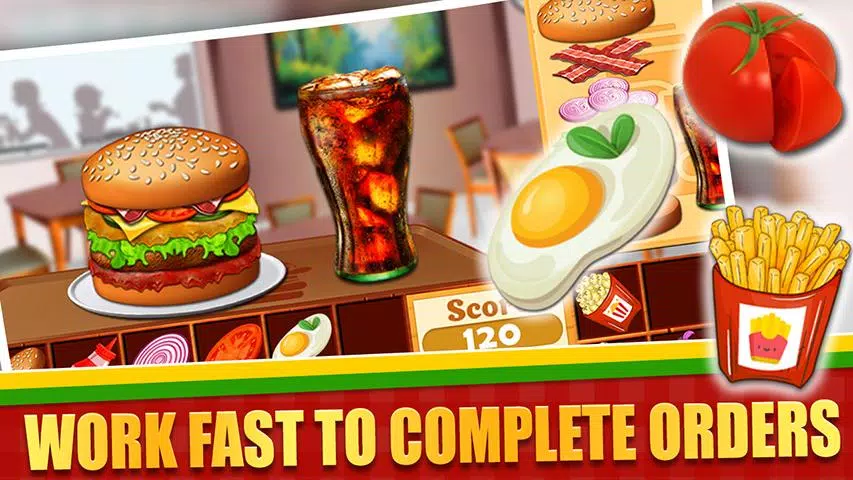 Fast Food Cooking Game Offline Screenshots