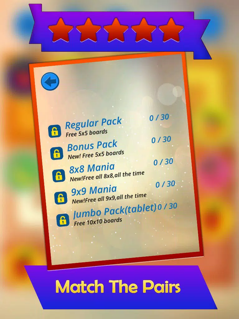 A Puzzle Game to Match & Connect - Draw Line between Same Pairs of Cartoon Fruits iPad Screenshots