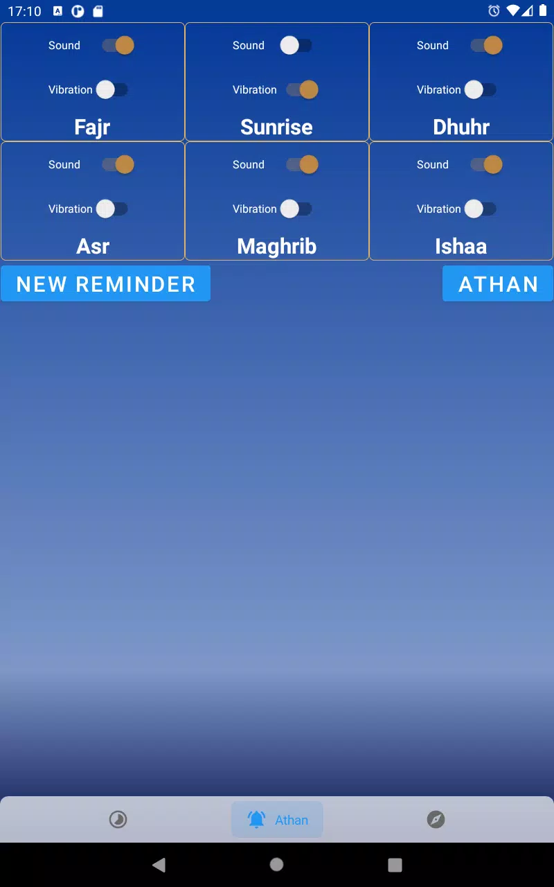 Qibla direction & prayer times Screenshots