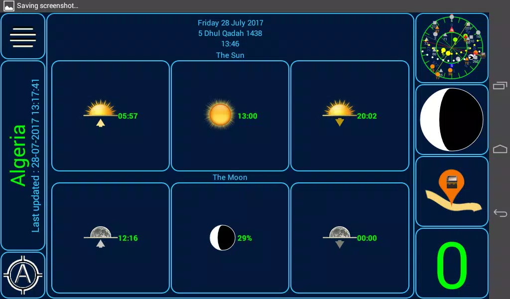 Qibla direction & prayer times Screenshots