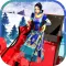 Snow Cart Running Princess