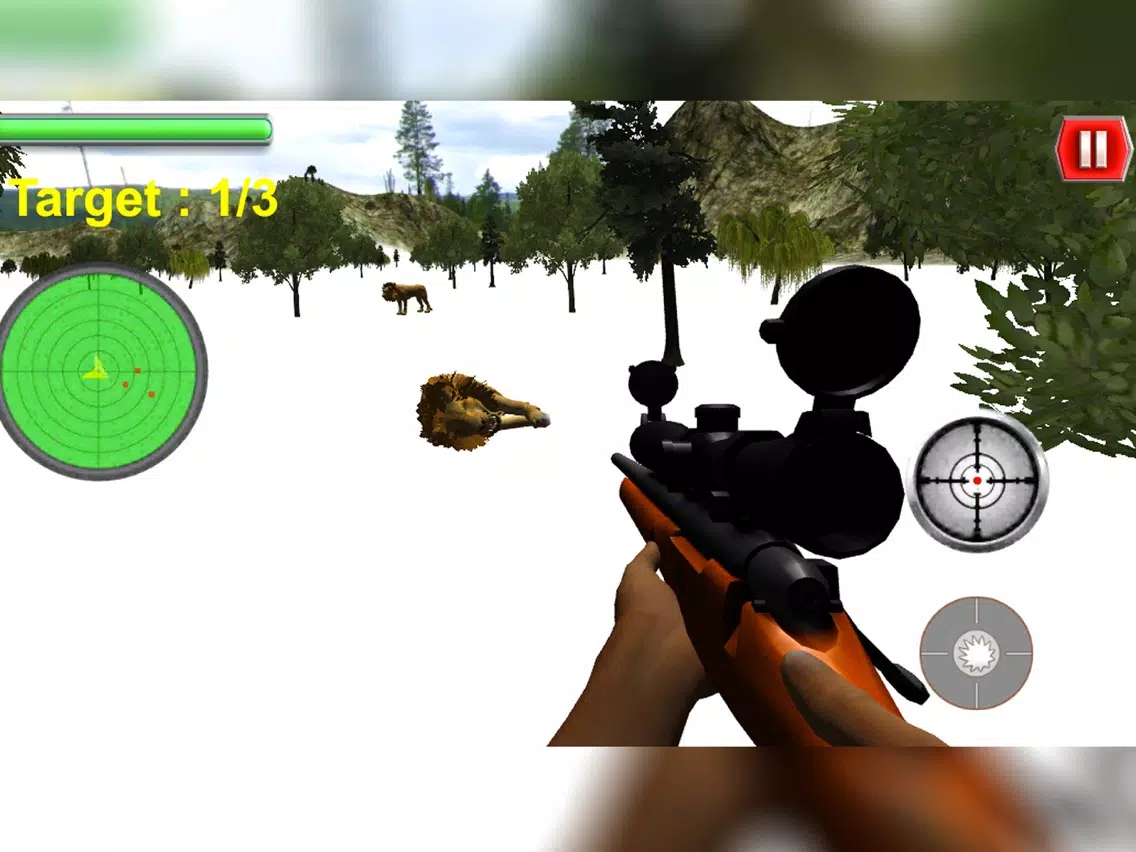 Extreme Forest Animal Hunting in Wildlife Pro 2017 iPad  스크린샷