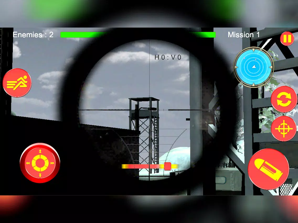 Скриншоты Modern Commando Strike: Commando in Night Battle iPad 