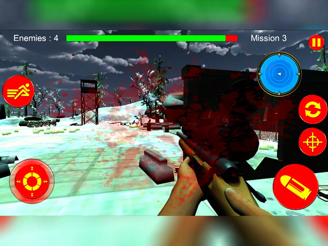 Скриншоты Modern Commando Strike: Commando in Night Battle iPad 