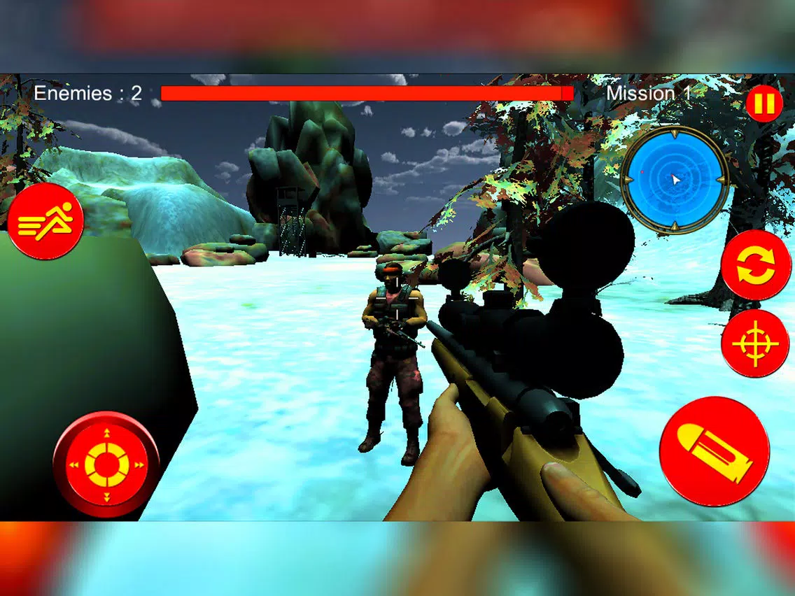 Скриншоты Modern Commando Strike: Commando in Night Battle iPad 