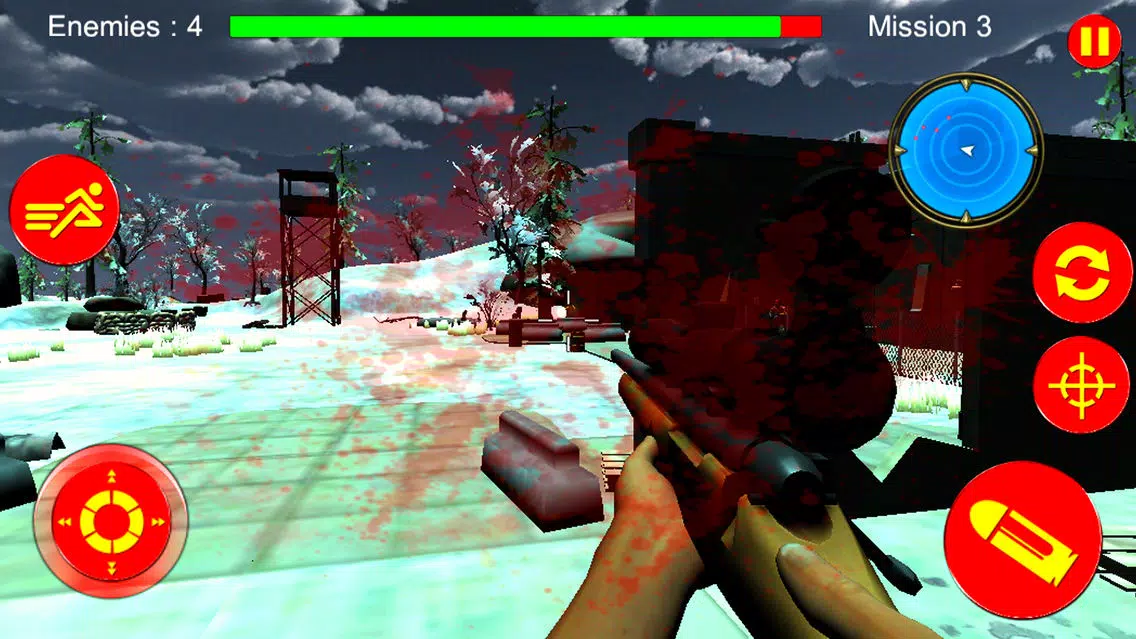 Скриншоты Modern Commando Strike: Commando in Night Battle