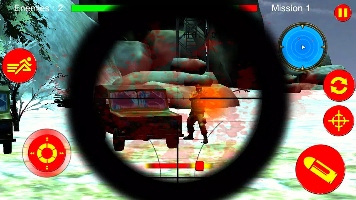 Скриншоты Modern Commando Strike: Commando in Night Battle