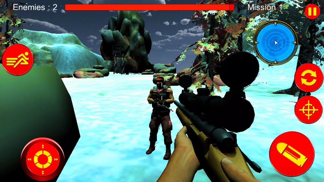 Скриншоты Modern Commando Strike: Commando in Night Battle