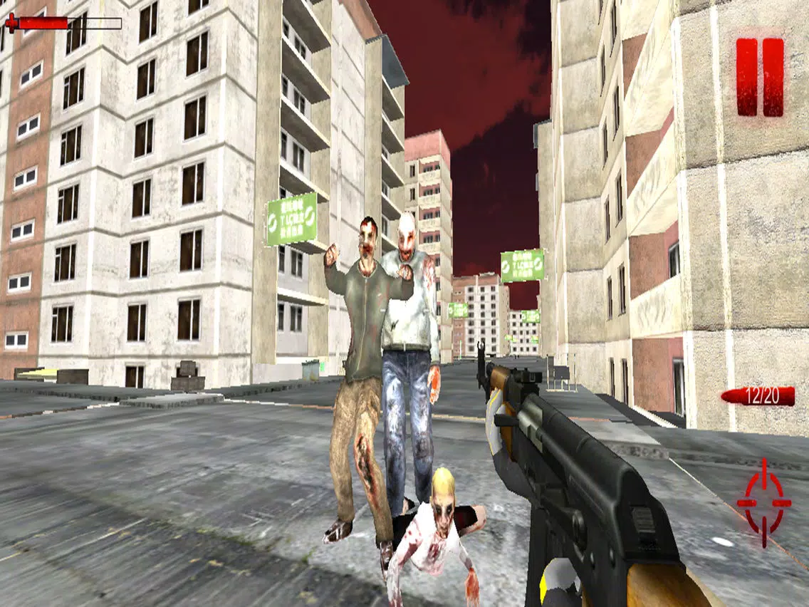 Zombies Silent Battle: Lifeless Town Pro iPad 应用截图