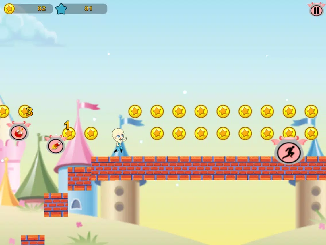 Princess Ice Queen Runing iPad  Screenshots