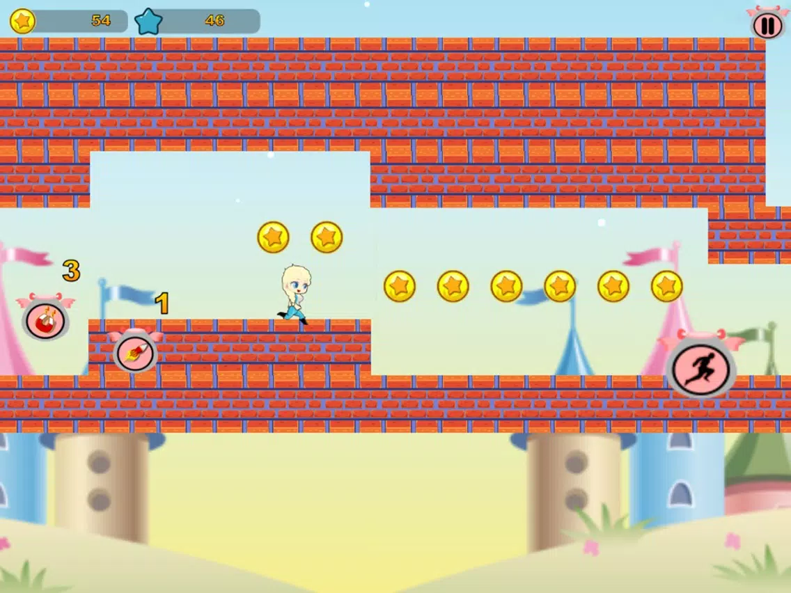 Princess Ice Queen Runing iPad  Screenshots
