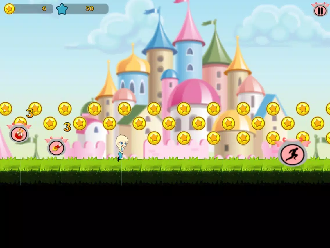 Princess Ice Queen Runing iPad  Screenshots