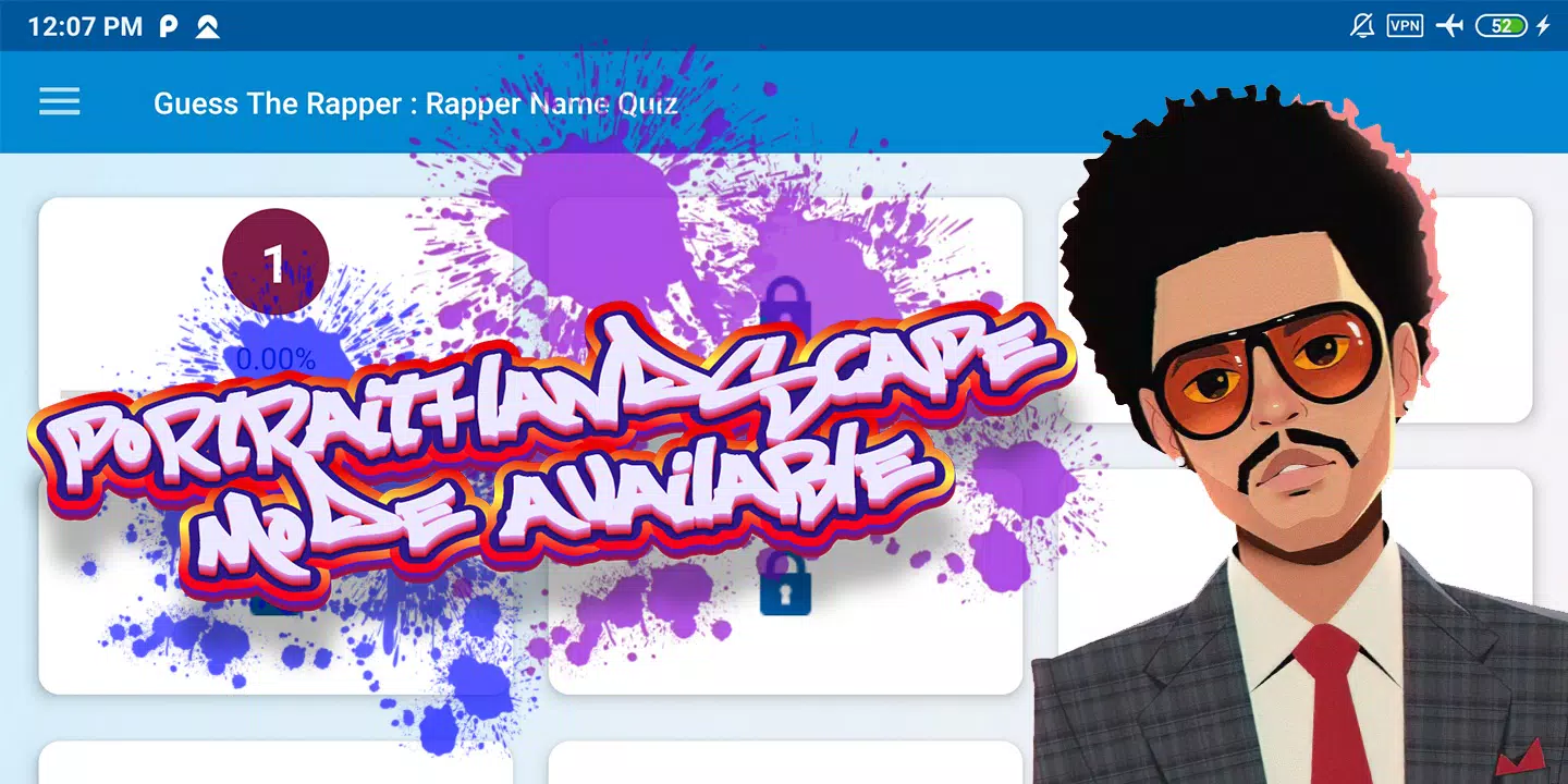 Guess the rapper quiz Screenshots