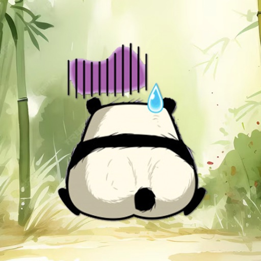 Black White Panda Stickers Black White Panda Stickers