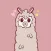 Fluffy Alpaca Stickers