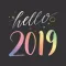 New Year 2019 Party Stickers