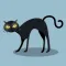 Spooky Cat Stickers