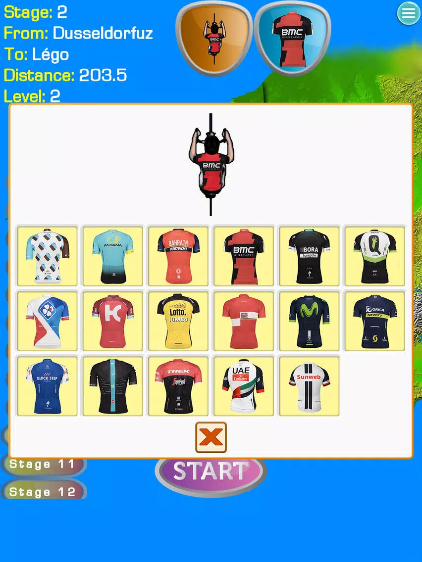 La grande boucle race cycling games 4 kids riders iPad Screenshots