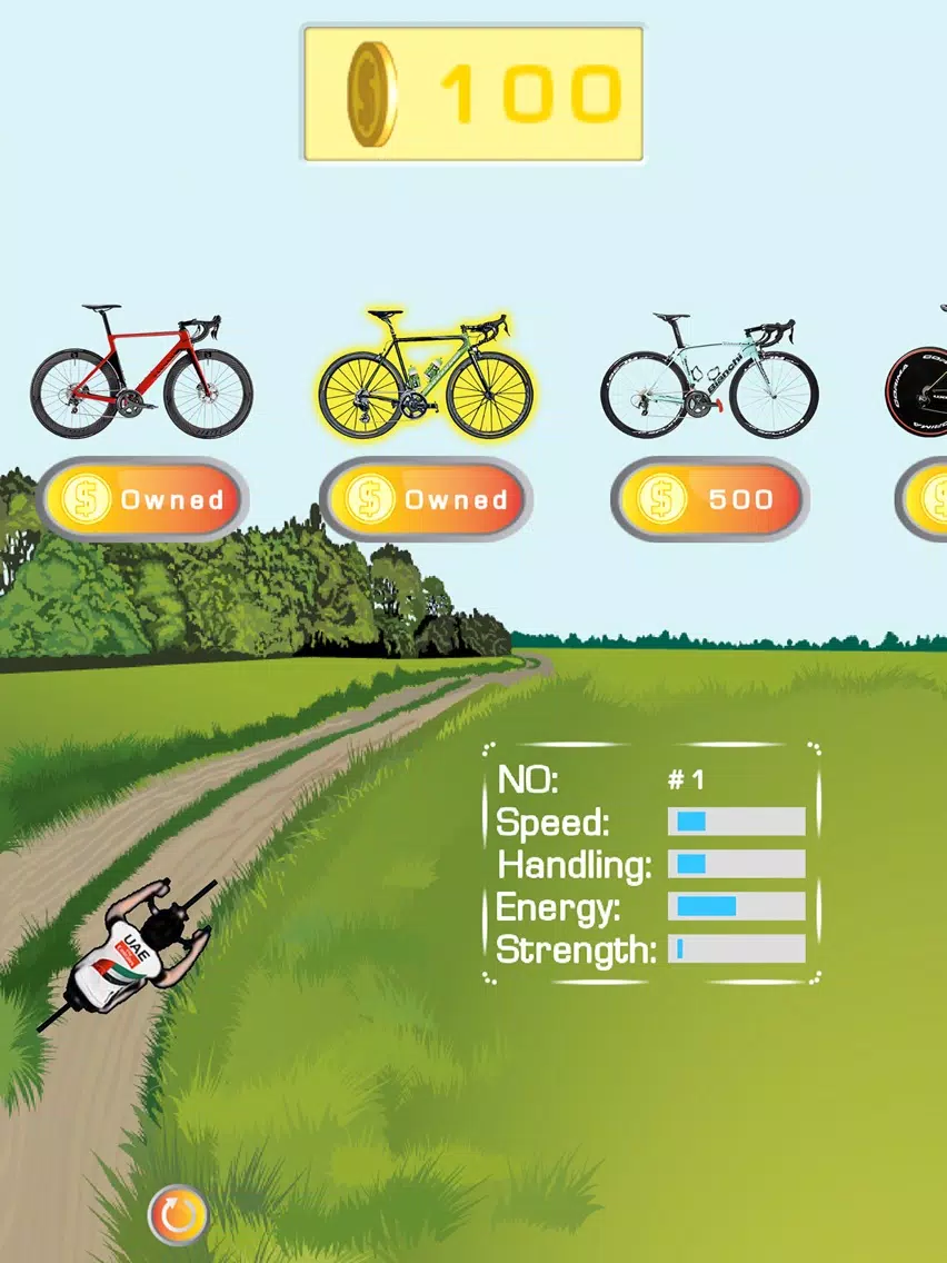 La grande boucle race cycling games 4 kids riders iPad Screenshots