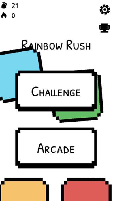 Zrzuty ekranu Rainbow Rush Arcade